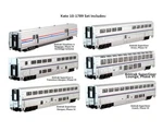 Kato 10-1789-1 Scale Amtrak Superliner 6 Car Bookase Set Ph V1 Lighted. Fixed Price $274.99.