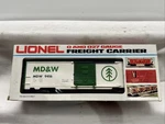 Lionel 6-9416 Gauge Minnesota, Dakota, & Western Boxcar New. Fixed Price $17.95.