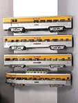 K-line Rio Grande 4 Passenger Car Set No Original Boxes C-8. Fixed Price $199.99.