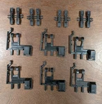 Lionel O-27 Gauge 6 5025-5 Manual Uncoupler & 4 2110-29 Trestle Ties. Fixed Price $24.00.