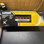 K-line K4649-10400 New Haven "connecticut River" 15 Parlor Car. Fixed Price $139.99.