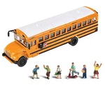 Walthers 1/87 Diecast International School Bus +woodland Scenics Children. Fixed Price $40.05.