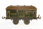 AC1843: Early Bing New York Central Lines Gauge Baggage Car 525/22/0. Fixed Price $40.82.