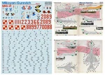 Decals MIG-21 Polish Air Force Part 1, Scale 1/48 Print 48-201. Fixed Price $18.68.
