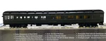 Walthers 932-10451 Pullman Heavyweight Solarium-obs Dixie Home. Fixed Price $119.99.