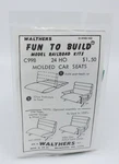 Walthers C998 Ho And Fun To Build Model Car Seats. Fixed Price $9.34.