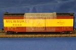 Rivarossi 50FT Plug Door Boxcar W/roofwalk-milwaukee #2100 Ho Scale HR6466A. Fixed Price $25.00.