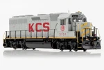 Rapido Ho Emd GP40 With Extended Range Db Kcs #3151 Dc/silent 040040. Fixed Price $224.74.