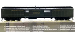 Ho Walthers 932-10519 Heavyweight Baggage Intern Great Northern Missouri Pacific. Fixed Price $139.99.