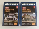 Walthers 933-3650 River Road Mercantile & 933-3601 Aunt Lucy Ho Scale Kits New. Fixed Price $45.00.
