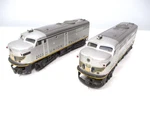 Lionel 2023 Union Pacific Alco Aa Diesels Silver, Gray Postwar Gauge X8232. Fixed Price $159.00.