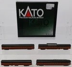 Kato 106-1052 Scale Great Northern Smoothside Passenger 4-CAR (set B) Ex. Fixed Price $204.91.