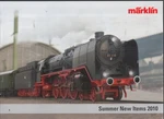 Marklin Minitrix & Ho-gauge Electric Trains New Summer Items Catalog 2010. Fixed Price $9.99.