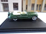 Oxford 1941 Lincoln Continental Convertible Spode Green 1/87 Ho Car. Fixed Price $14.95.