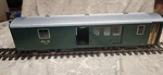 Lgb 31690 Rhb Green Baggage Car Metal Wheels Scale - New In Box. Fixed Price $274.50.
