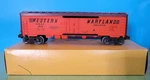 S01: Lionel No. 6-9818 Western Maryland Reefer Limited Edition Series. Fixed Price $29.95.