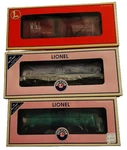 Three Lionel Girls Train Set Add-on Cars Nib. Two Are Very Scarce. Fixed Price $325.00.