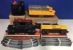 1950 Lionel 1467W 027 Diesel Car Freight Set. Fixed Price $275.00.