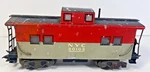 Marx #20102 Gauge Nyc Caboose Red Gray Fair. Fixed Price $9.87.