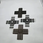 Lionel 5020 O-27 Gauge 3-RAIL 4 Track Crossing Lot Usa Made Postwar. Fixed Price $35.95.