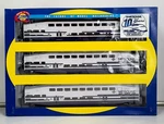 Athearn 2587 Metrolink Bombardier Control #629 & Coach Cars #122, #170 Nib. Fixed Price $499.00.