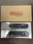 + Williams Gauge 43471 Green 60 Ft Pullman Madison Car Passenger Set Nib. Fixed Price $200.00.