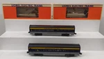 Lionel 6-19164 Chesapeake & Ohio Chessie Club Aluminum Passenger Car Set Ex. Fixed Price $91.83.