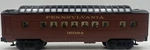 Lionel Pennsylvania Full Vista Dome Passenger Car Lighted 6-16094 & 0/27 Gauge. Fixed Price $47.50.