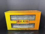 Mth Railking 30-67174 Santa Fe 60' Streamlined Passenger 4-CAR Set Lnib. Fixed Price $295.00.