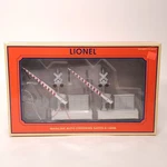 Lionel Mainline Auto Crossing Gates Train Intersection Gauge Road Sign 6-14098. Fixed Price $71.95.