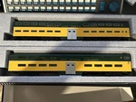 Kato Cnw Bi-level 6-WINDOW Coach & 4 Cab Car Used Good Condition. Fixed Price $200.00.