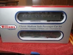 Williams Gauge 43471 Green 60 Ft Pullman Madison Car Passenger Set Nib. Fixed Price $207.19.