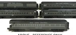 Train Mth New York Central Tt Gray 5 Car 20-4026 Coach Baggage Observation. Fixed Price $429.99.