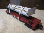 Lionel 6-26695 New Jersey Transit 9907 Flatcar With Flatbed Trailer & Wood Load. Fixed Price $29.11.