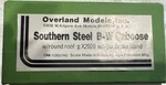 Ho Southern Railway Steel Bay Window Caboose Overland Models OMI-1262 X2926. Fixed Price $219.99.