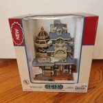 2004 Lemax Village View Train Station Lighted Porcelain House (new). Fixed Price $60.00.
