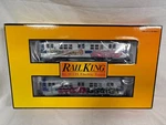 Mth Rail King 30-2391-3 Mta Graffiti Cars R-17, 2-CAR Non Powered Subway Set. Fixed Price $399.99.