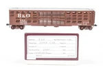 Ho Brass Omi Overland Models B&o Baltimore Ohio Livestock Car Custom Painted. Fixed Price $399.99.