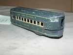 Marx New York Central Mercury Gray Cleveland Passenger Car Streamliner #121. Fixed Price $25.00.