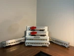 Lionel Postwar 2383 Sante Fe F3 Aa Diesels & 4 Presidential Passenger Cars. Fixed Price $589.99.