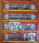 Hornby Lner Teak Gresley Non-vestibuled Suburban Coache Rake Of 4 Oo Scale Gauge. Fixed Price $325.00.