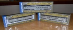 New 3 Walthers Ho Scale Heavyweight Mow Maintenance Of Way Work Passenger Set. Fixed Price $219.99.