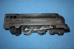 Lionel Gauge #238E Pennsylvania Torpedo Locomotive. Gunmetal. Runs Well. Fixed Price $134.96.