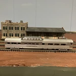 Kato Vista Dome Coach Passenger Car California Zephyr Silver Rifle Scale. Fixed Price $75.00.