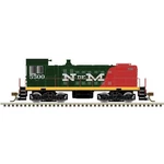 40005727 Atlas Alco S2 W/loksound & Dcc Nacionales De Mexico #5505 (black, Red. Fixed Price $215.95.