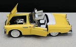 1955 Thunderbird Yellow #ss 7714 Die Cast Model Car 1/24 Scale Free Shipp #910. Fixed Price $19.95.