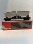 Lionel Np Flat Car With Vans # 6- 9122 Original Box. Fixed Price $17.99.