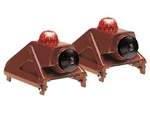 Lionel Trains 6-62283 Lighted Die-cast Metal Bumpers Brown SETOF2 Boxd O/027 C10. Fixed Price $44.95.