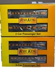Mth Long Island Streamlined 60' Passenger Sets 30-67707 & 30-67708. Fixed Price $425.00.