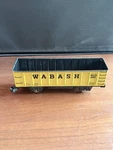 Vintage Marx Tin Line Wabash WAB80982 Open Rr Train Car Yellow Gondola. Fixed Price $16.00.